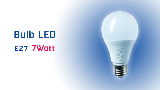 NEO X Bulb LED Product 7 Watt