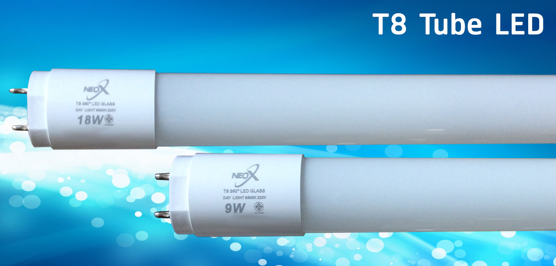 NEO X Bulb LED Product T8 Slide Edit