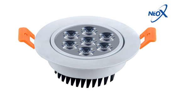 NEO X DownLight LED Product - DownLight ปรับองศาได้ ขอบขาว ขอบดำ ขอบเงิน03