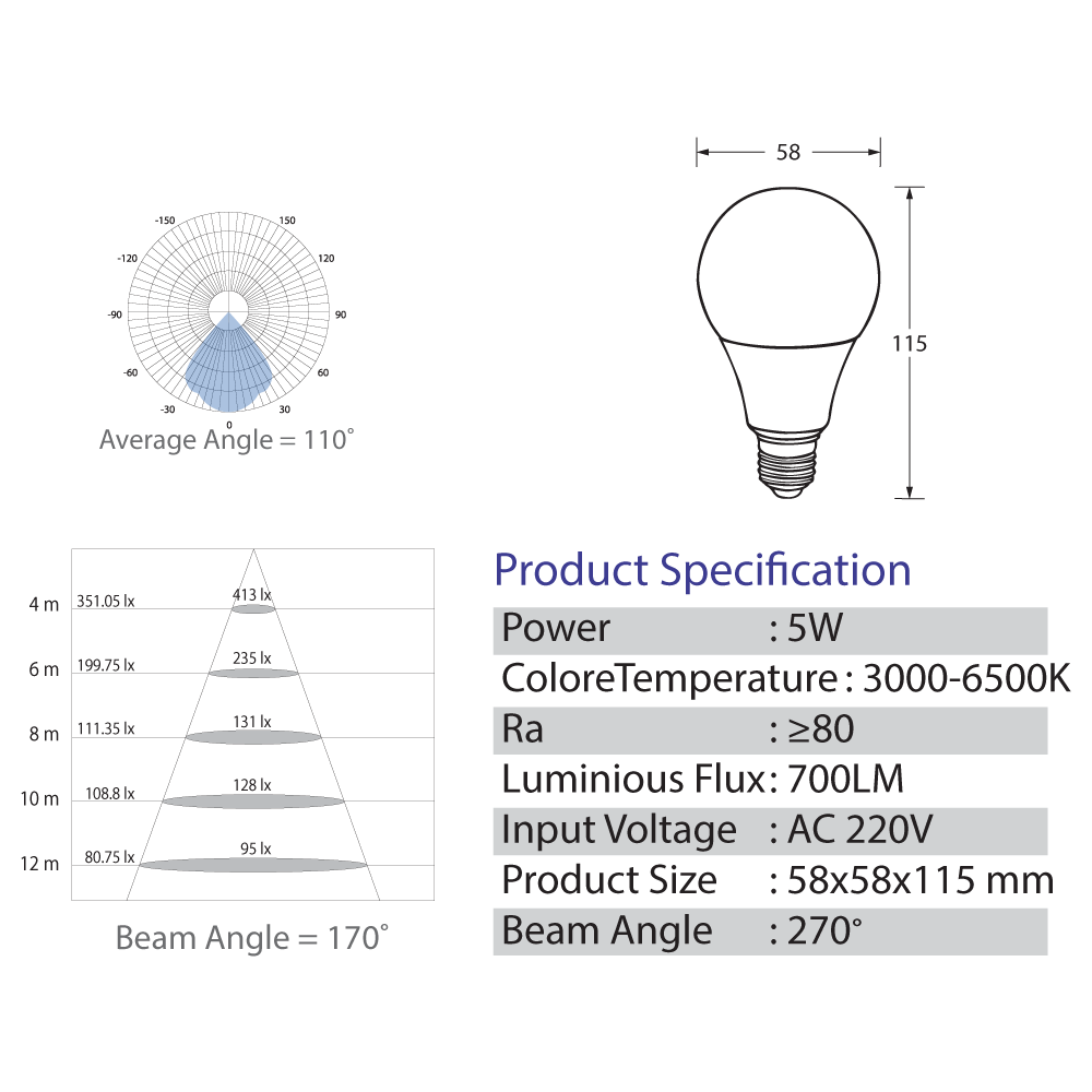 Bulb-LED-5-Watt